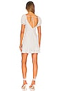 view 3 of 3 Willow Gingham Mini Dress in Grey & White