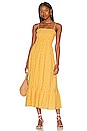 view 1 of 4 Hailee Flora Midi Dress in Yellow Multi