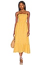 view 4 of 4 Hailee Flora Midi Dress in Yellow Multi