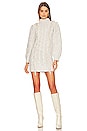 view 1 of 3 Daria Fringe Sweater Dress in Ivory