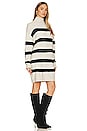 view 2 of 4 Rosie Sweater Dress in Oatmeal & Black