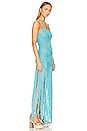 view 2 of 3 Wanderer Fringe Dress in Ocean