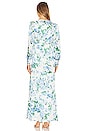 view 3 of 3 Lisette Long Sleeve Maxi in Blue Multi
