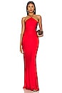 view 1 of 3 Kira Maxi Dress in Tomato Red