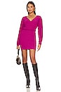 view 1 of 4 Fawna Sweater Dress in Magenta