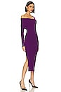 view 2 of 3 Sylvie Midi Dress in Purple