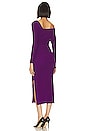 view 3 of 3 Sylvie Midi Dress in Purple