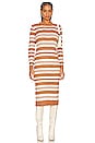view 1 of 3 Duo Striped Sweater Dress in Sienna