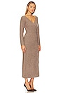 view 2 of 3 Rendezvous Sweater Dress in Mocha