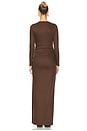 view 3 of 3 Towne Maxi Dress in Chocolate