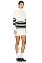 view 2 of 3 Abbey Sweater Dress in Ivory & Black