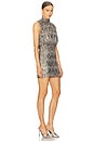 view 2 of 4 Cache Mini Dress in Gunmetal