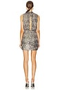 view 3 of 4 Cache Mini Dress in Gunmetal