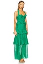 view 2 of 4 MAXIVESTIDO HALTER CARI in Kelly Green