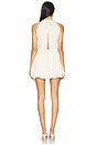 view 3 of 4 Aurelia Bubble Mini Dress in Ecru
