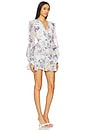 view 2 of 3 Fleur Mini Tiered Dress in Purple Multi