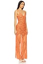 view 2 of 4 Wandering Crochet Dress in Coral