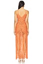 view 3 of 4 Wandering Crochet Dress in Coral