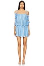 view 1 of 3 Chara Mini Dress in Blue