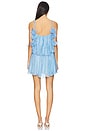 view 3 of 3 Chara Mini Dress in Blue