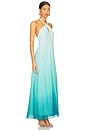 view 2 of 3 Aden Ombre Maxi Dress in Teal