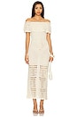 view 1 of 3 Wilda Crochet Sweater Dress in Ecru