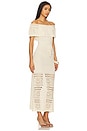 view 2 of 3 Wilda Crochet Sweater Dress in Ecru
