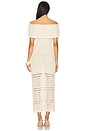 view 3 of 3 Wilda Crochet Sweater Dress in Ecru