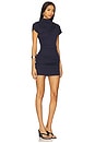 view 2 of 3 Archer Draped Mini Dress in Navy