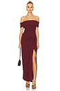 view 1 of 3 Mazzy Knit Dress in Burgundy