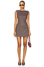 view 1 of 4 Zadie Mini Dress in Brown Multi