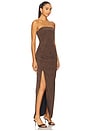 view 2 of 3 Alfie Maxi Dress in Chocolate