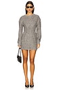 view 1 of 3 Pippa Mini Dress in Grey