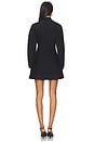 view 3 of 3 Anzu Peplum Sweater Mini Dress in Black