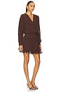 view 2 of 3 TWYLA 미니 원피스 in Chocolate