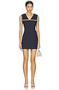 view 1 of 3 Anchor Mini Dress in Navy