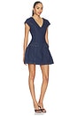 view 2 of 3 Flavia Mini Dress in Indigo
