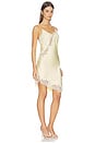 view 2 of 4 Emel Asymmetrical Dress in Light Yellow