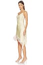 view 3 of 4 Emel Asymmetrical Dress in Light Yellow