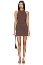 view 1 of 3 x REVOLVE Talie Mini Dress in Chocolate
