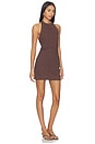 view 2 of 3 x REVOLVE Talie Mini Dress in Chocolate