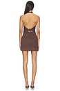 view 3 of 3 x REVOLVE Talie Mini Dress in Chocolate