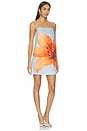 view 2 of 4 Avah Mini Dress in Blue & Orange
