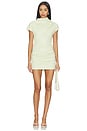 view 1 of 3 Archer Draped Mini Dress in Light Green
