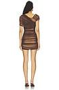 view 5 of 4 Marceline Mini Dress in Brown