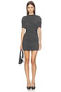 view 1 of 3 Debois Mini Dress in Charcoal