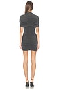 view 4 of 3 Debois Mini Dress in Charcoal