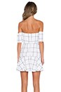 view 3 of 4 Bisous Off the Shoulder Dress in White