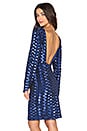 view 1 of 5 Voila Sequin Mini Dress in Blue
