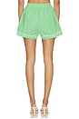 view 4 of 6 Tippi Embroidered Shorts in Green